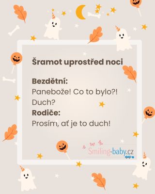 Znáte ten moment, kdy doufáte, že ten zvuk v noci fakt není dítě? 😅👻 Rodičovství ve zkratce. 👉 Co byste radši slyšeli ve 3...