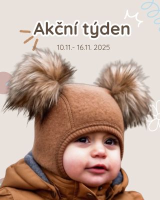 Akční týden je tady! ✨ Od 10.11. do 16.11.2025 jsme si pro vás připravili speciální ceny na vybrané kousky 🛍️. Najdete u...