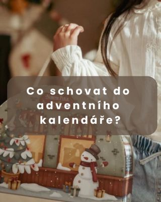 Minulý týden jsme vám slíbili inspiraci, co dát dětem do adventního kalendáře… a tady je 🎄✨ Najdete tu tipy na drobnosti,...