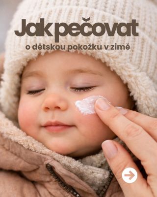 Zima je náročná nejen pro nás, ale hlavně pro citlivou dětskou pokožku 🤍 Mráz, vítr a suchý vzduch ji vysušují a oslabují...